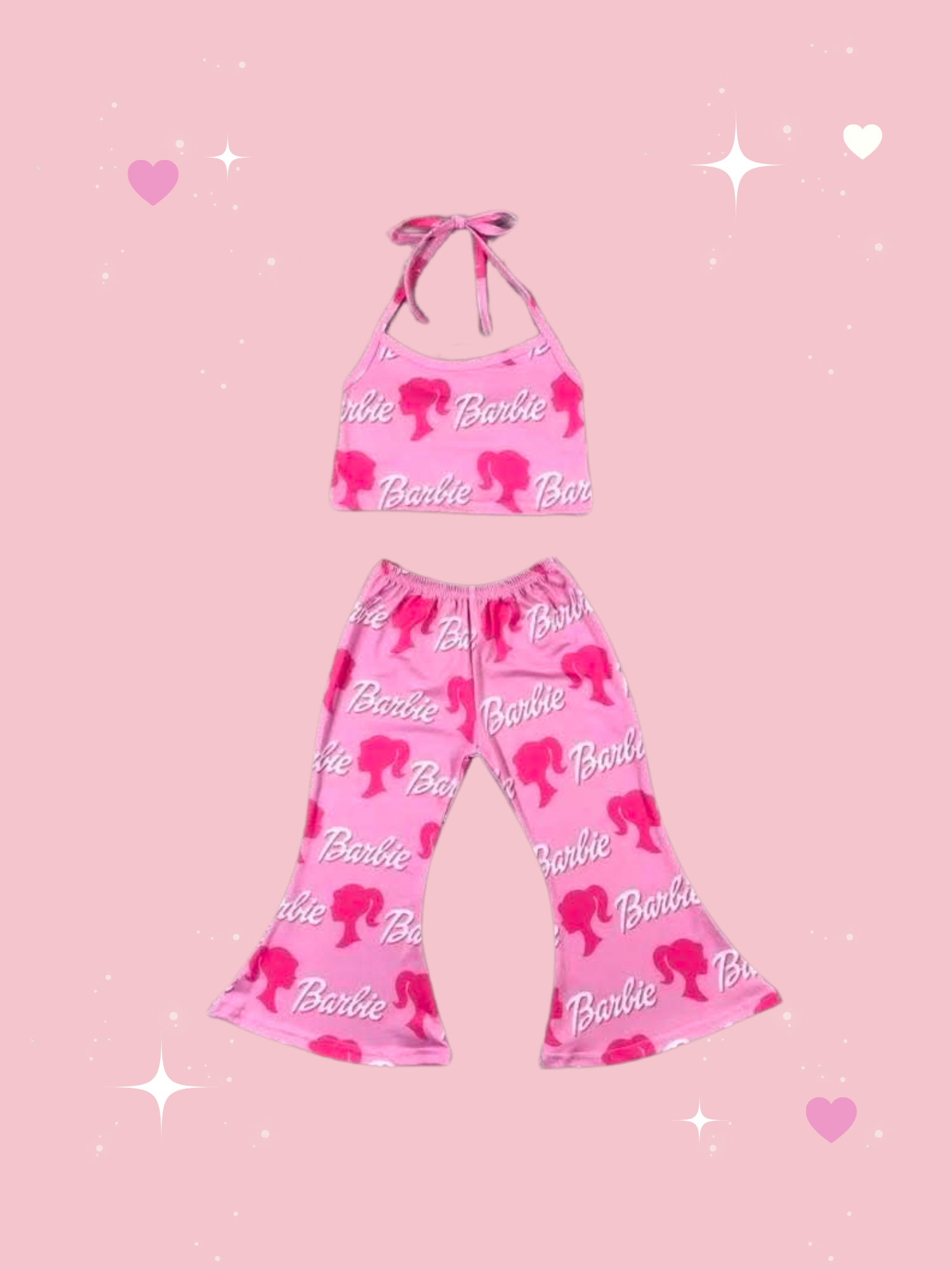 Barbie Girl Bell bottom Set